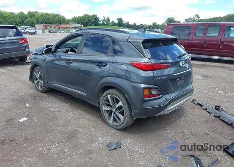 2019 Hyundai Kona Ultimate z USA, uszkodzony, nr VIN KM8K53A55KU192898